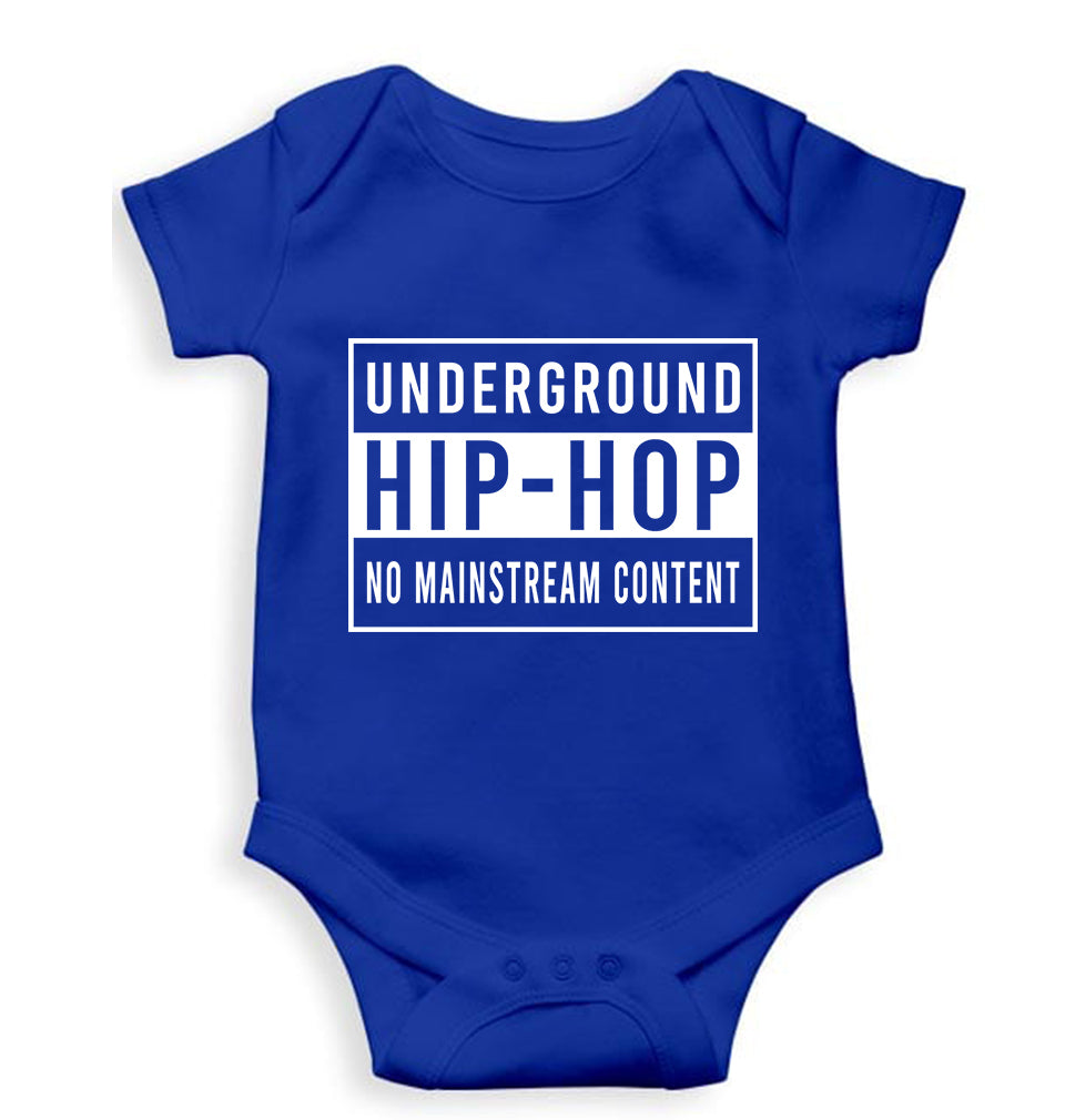 Hip hop Kids Romper For Baby Boy/Girl-0-5 Months(18 Inches)-Royal Blue-Ektarfa.online