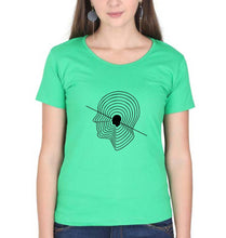 Load image into Gallery viewer, Nine Inch Nails T-Shirt for Women-Flag Green-Ektarfa.online
