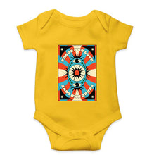 Load image into Gallery viewer, Psychedelic Peace and Love Kids Romper For Baby Boy/Girl-Yellow-Ektarfa.online
