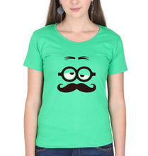 Load image into Gallery viewer, Minion T-Shirt for Women-Flag Green-Ektarfa.online
