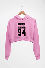 Load image into Gallery viewer, Purpose Tour Bieber Crop HOODIE FOR WOMEN-Light Baby Pink-Ektarfa.online
