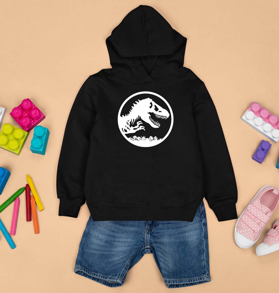 Jurassic World Kids Hoodie for Boy/Girl-Black-Ektarfa.online
