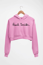 Load image into Gallery viewer, Paul Smith Crop HOODIE FOR WOMEN-Light Baby Pink-Ektarfa.online

