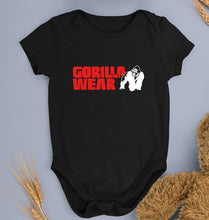 Load image into Gallery viewer, Gorilla Wear Kids Romper For Baby Boy/Girl-Black-Ektarfa.online
