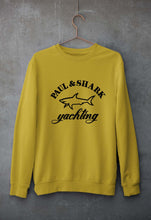 Load image into Gallery viewer, Paul &amp; Shark Unisex Sweatshirt for Men/Women-Mustard Yellow-Ektarfa.online
