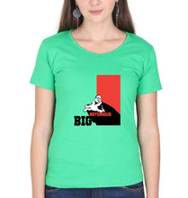 Load image into Gallery viewer, The Notorious B.I.G T-Shirt for Women-Flag Green-Ektarfa.online
