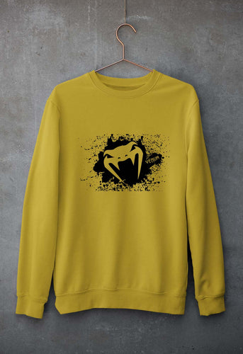 UFC Venum Unisex Sweatshirt for Men/Women-Mustard Yellow-Ektarfa.online
