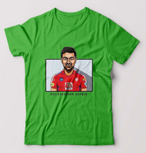 Load image into Gallery viewer, Ravichandran Ashwin T-Shirt for Men-flag green-Ektarfa.online
