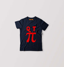 Load image into Gallery viewer, Qt Pi Kids T-Shirt for Boy/Girl-Navy Blue-Ektarfa.online
