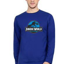 Load image into Gallery viewer, Jurassic World Full Sleeves T-Shirt for Men-Royal Blue-Ektarfa.online

