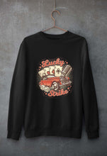Load image into Gallery viewer, Poker Unisex Sweatshirt for Men/Women-Black-Ektarfa.online
