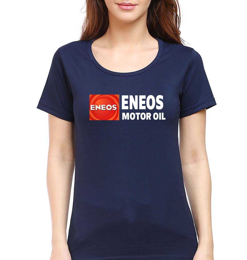 Eneos T-Shirt for Women-Navy Blue-Ektarfa.online