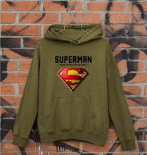 Load image into Gallery viewer, Superman Superhero Unisex Hoodie for Men/Women-Olive Green-Ektarfa.online
