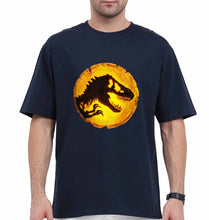 Load image into Gallery viewer, Jurassic World Oversized T-Shirt for Men-Navy Blue-Ektarfa.online

