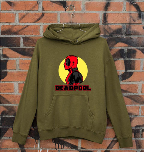 Deadpool Unisex Hoodie for Men/Women-Olive Green-Ektarfa.online