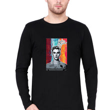 Load image into Gallery viewer, Justin Bieber Full Sleeves T-Shirt for Men-Black-Ektarfa.online
