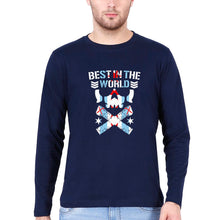 Load image into Gallery viewer, CM Punk Full Sleeves T-Shirt for Men-Navy Blue-Ektarfa.online
