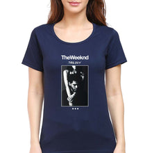 Load image into Gallery viewer, The Weeknd Trilogy T-Shirt for Women-Navy Blue-Ektarfa.online
