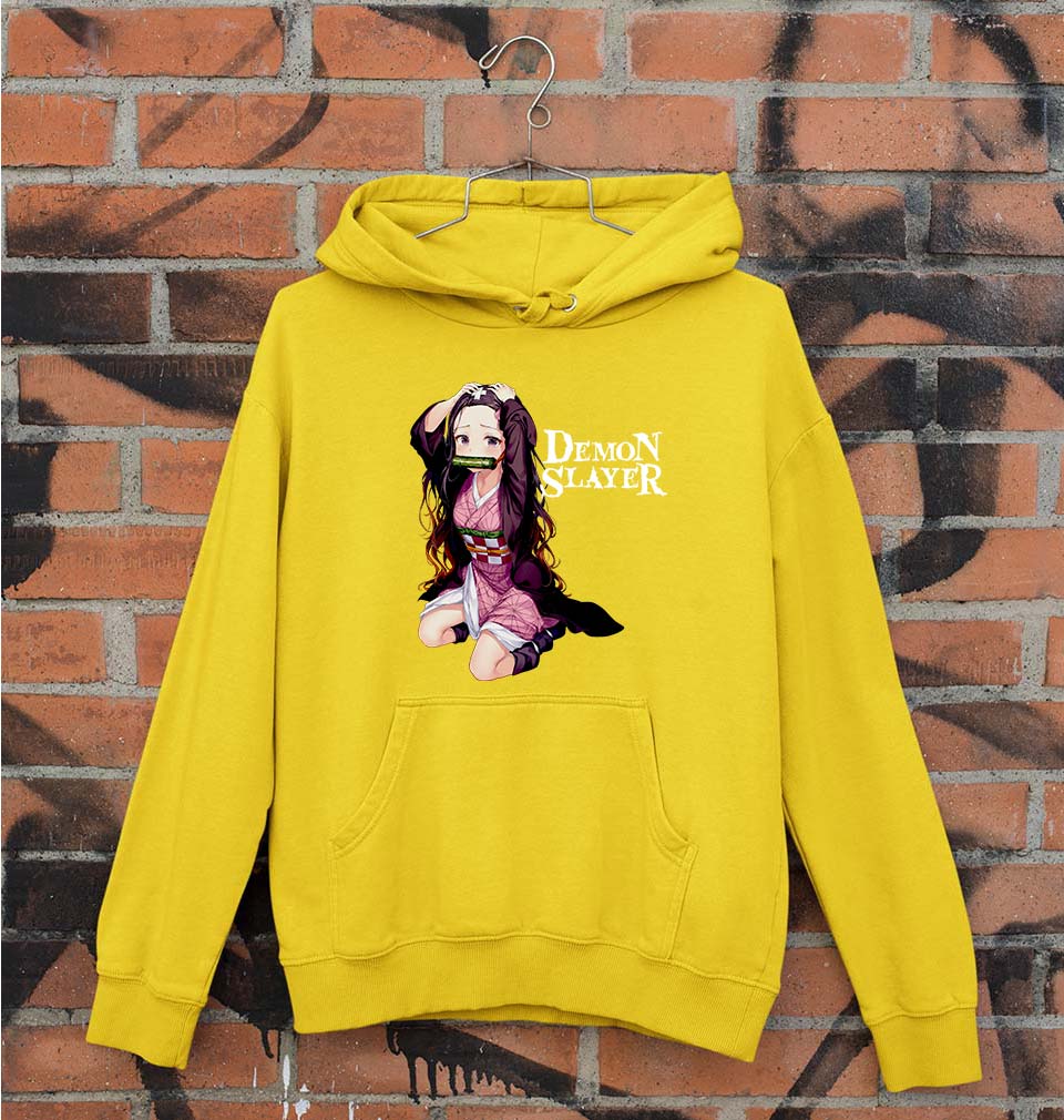 Demon Slayer Unisex Hoodie for Men/Women-Mustard Yellow-Ektarfa.online