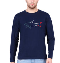 Load image into Gallery viewer, Paul &amp; Shark Full Sleeves T-Shirt for Men-Navy Blue-Ektarfa.online
