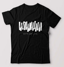 Load image into Gallery viewer, Piano T-Shirt for Men-Black-Ektarfa.online
