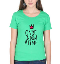Load image into Gallery viewer, Once Upon a Time T-Shirt for Women-Flag Green-Ektarfa.online

