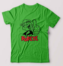 Load image into Gallery viewer, Popeye T-Shirt for Men-flag green-Ektarfa.online
