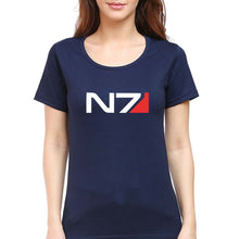 Load image into Gallery viewer, N7 T-Shirt for Women-Navy Blue-Ektarfa.online
