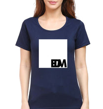 Load image into Gallery viewer, EDM T-Shirt for Women-Navy Blue-Ektarfa.online
