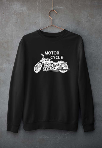 Motorcycle Unisex Sweatshirt for Men/Women-Black-Ektarfa.online