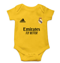 Load image into Gallery viewer, Real Madrid 2021-22 Kids Romper For Baby Boy/Girl-0-5 Months(18 Inches)-Yellow-Ektarfa.online
