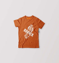 Load image into Gallery viewer, Runner Running Kids T-Shirt for Boy/Girl-Orange-Ektarfa.online
