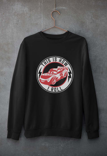 Lightning McQueen Unisex Sweatshirt for Men/Women-Black-Ektarfa.online