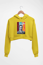 Load image into Gallery viewer, Justin Bieber Crop HOODIE FOR WOMEN-Mustard Yellow-Ektarfa.online
