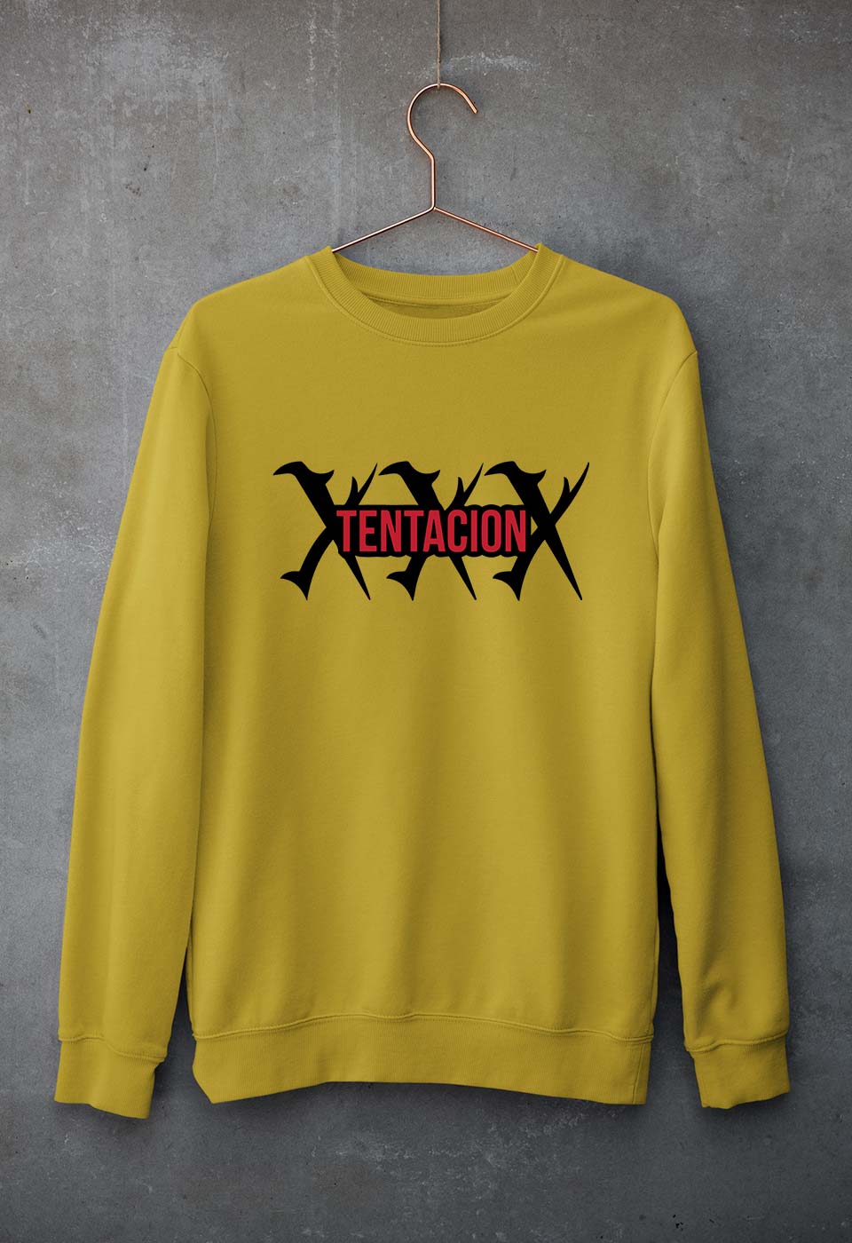 xxxtentaction Unisex Sweatshirt for Men/Women-Mustard Yellow-Ektarfa.online