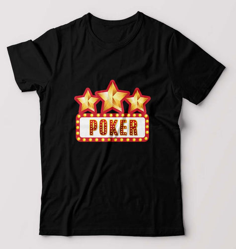 Poker T-Shirt for Men-Black-Ektarfa.online