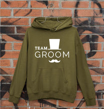 Load image into Gallery viewer, Team Groom Unisex Hoodie for Men/Women-Olive Green-Ektarfa.online
