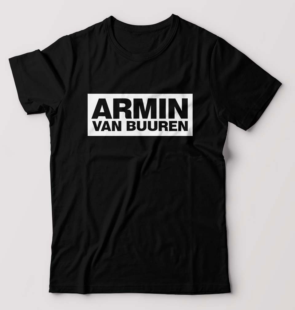 Armin Van Buuren T-Shirt for Men-Black-Ektarfa.online