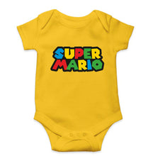 Load image into Gallery viewer, Super Mario Kids Romper For Baby Boy/Girl-Yellow-Ektarfa.online
