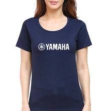 Load image into Gallery viewer, Yamaha T-Shirt for Women-Navy Blue-Ektarfa.online
