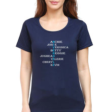 Load image into Gallery viewer, Riverdale T-Shirt for Women-Navy Blue-Ektarfa.online
