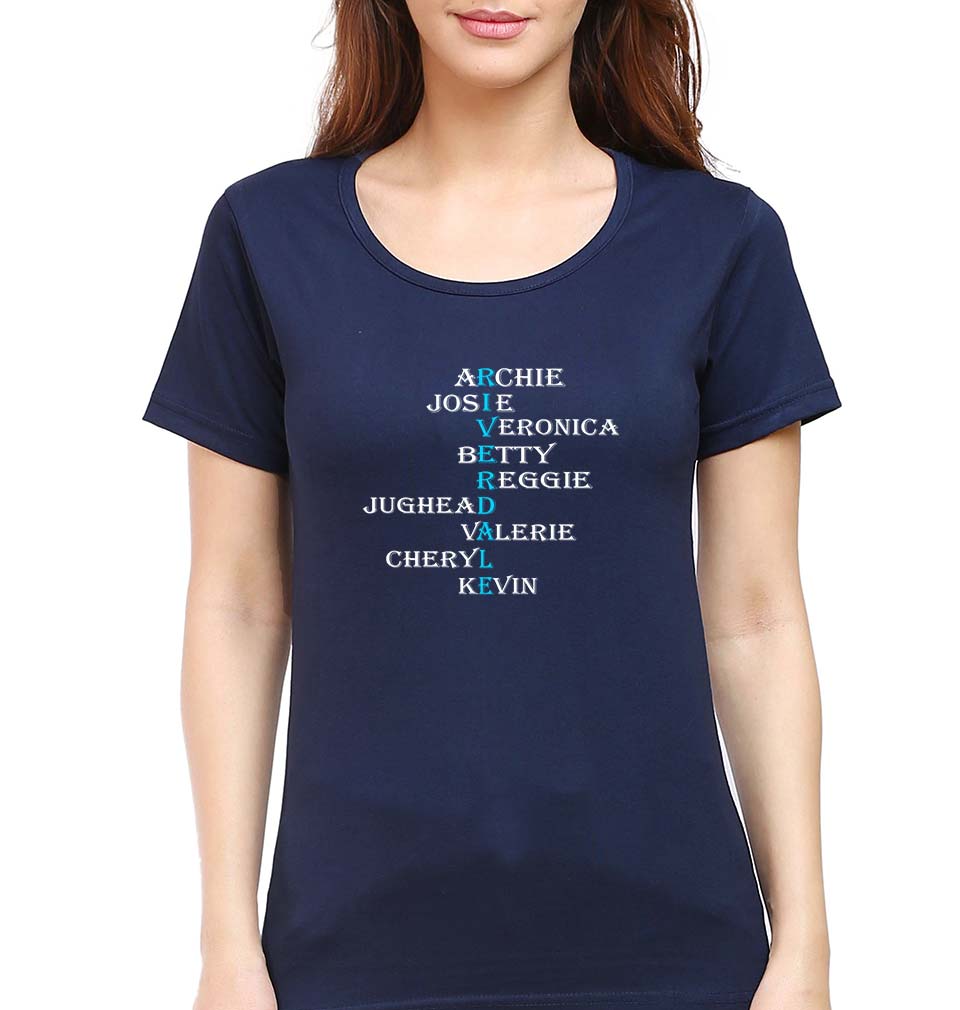 Riverdale T-Shirt for Women-Navy Blue-Ektarfa.online