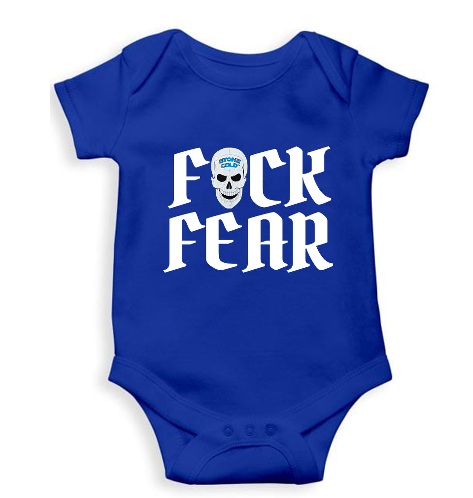 Stone Cold Steve Austin (WWE) Kids Romper For Baby Boy/Girl-Royal Blue-Ektarfa.online
