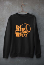 Load image into Gallery viewer, Baseball Unisex Sweatshirt for Men/Women-Black-Ektarfa.online
