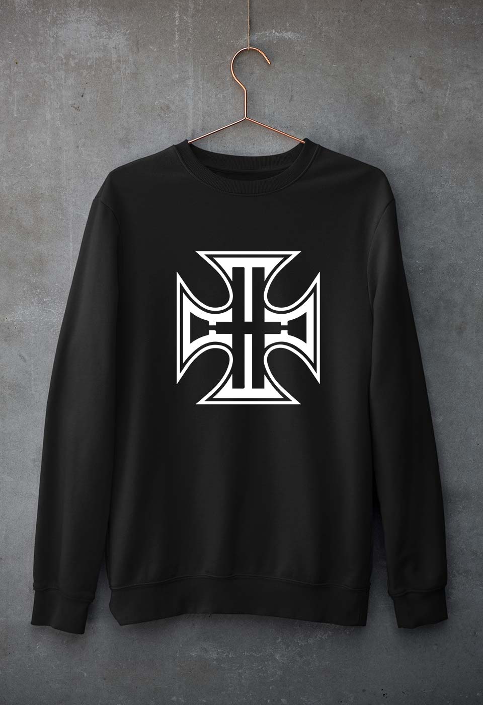 Triple H WWE Unisex Sweatshirt for Men/Women-Black-Ektarfa.online