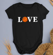 Load image into Gallery viewer, NBA Basketball Love Kids Romper For Baby Boy/Girl-Black-Ektarfa.online
