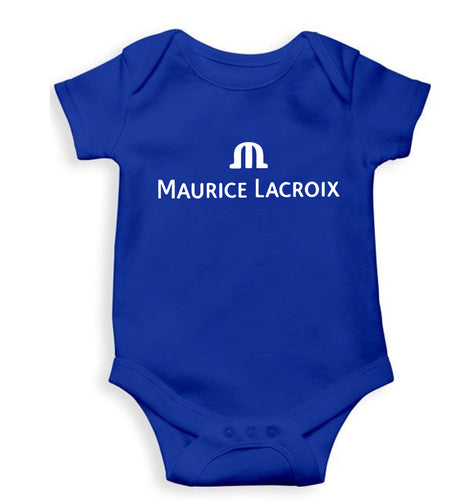 Maurice Lacroix Kids Romper For Baby Boy/Girl-Royal Blue-Ektarfa.online