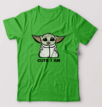 Load image into Gallery viewer, Yoda Star Wars T-Shirt for Men-flag green-Ektarfa.online
