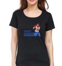 Load image into Gallery viewer, Manny Pacquiao T-Shirt for Women-Black-Ektarfa.online
