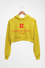 Load image into Gallery viewer, Sweaty Betty London Crop HOODIE FOR WOMEN-Mustard Yellow-Ektarfa.online
